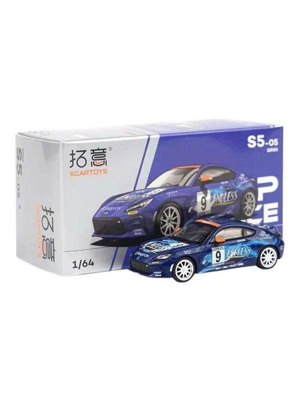 XCT-S5-05-GR86 = POP RACE Toyota GR86 Endless Edition 1:64 Diecast Model Car