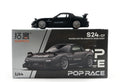 POPRACE-RX7-S2407 = 1/64 RX-7 RE Amemiya Widebody Tuned Car - Alloy Diecast Detailed Replica